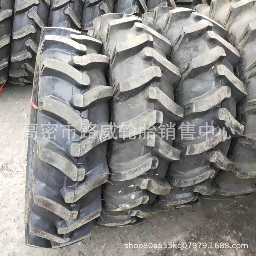 9.5-20 农用拖拉机轮胎 山东桦林牌半高花水旱两用农用轮胎