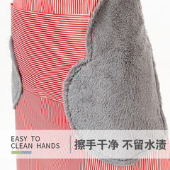 圍裙定 制logo印字定 做禮品家用廚房防水防油可擦手男女做飯圍腰