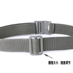 Woven outer belt outdoor men's and women's tactical student belt military training multi-functional camouflage clothing children's belt