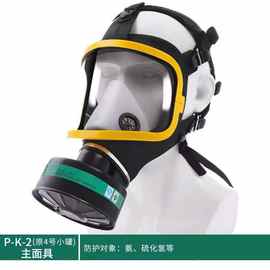 防毒面具全面罩 喷漆农药化工专用甲苯气体消防粉尘异味防毒面罩