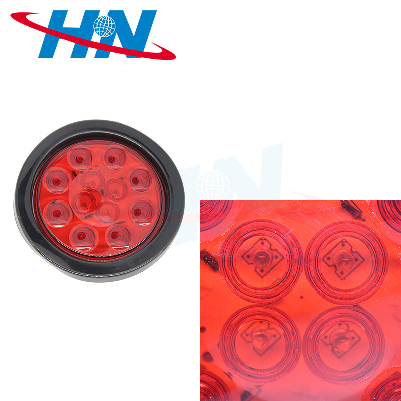 Universal aplicable camión y camión luz trasera roja luz de advertencia LED luz trasera