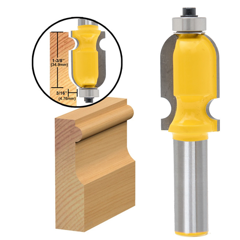 优利可木工刀具钨钢铣刀雕刻机修边刀二弧指甲刀深圆底刀异型刀