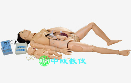 F55型 高级分娩与母子急救模型|妇婴技能训练模型|医学教学模型|
