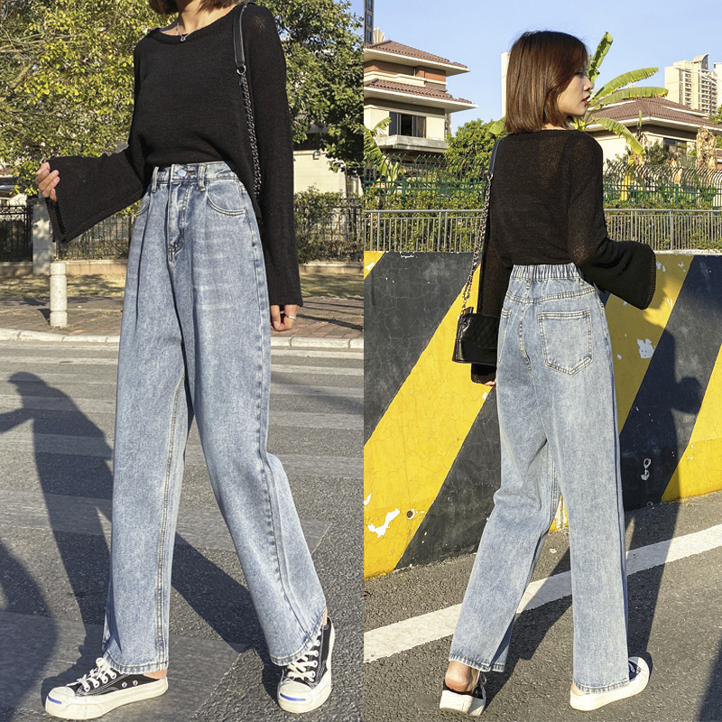 Pantalon léger femme en cow-boy - Ref 3430170 Image 1