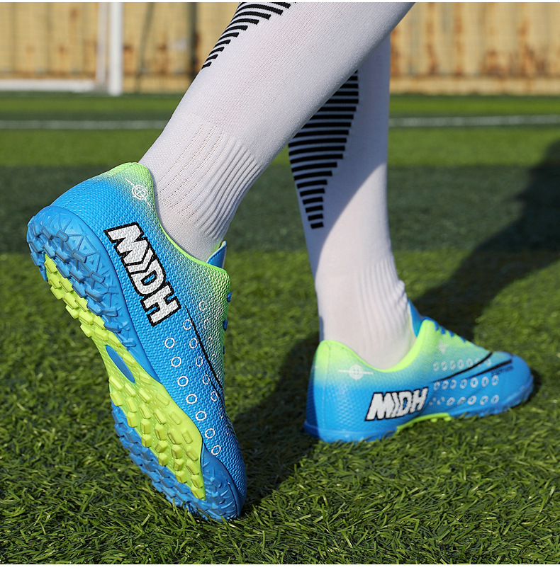 Neu AG Fußball Jugend Student Leder Füße TF Gebrochen DingTalk Künstliche Rasen Wettbewerb Sport_voghion.com