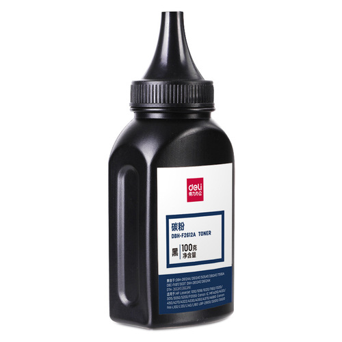 Deli DBH-F2612A toner 6 pack 100g/bottle laser printer plus black toner cartridge toner