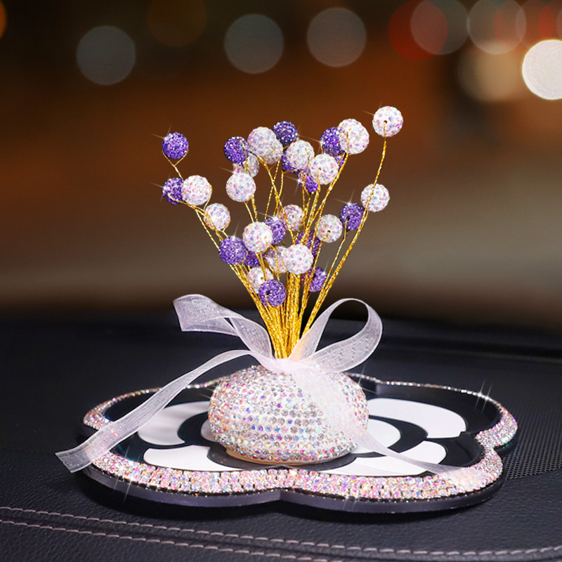 퍼플 화이트 + 동백 드릴 패드