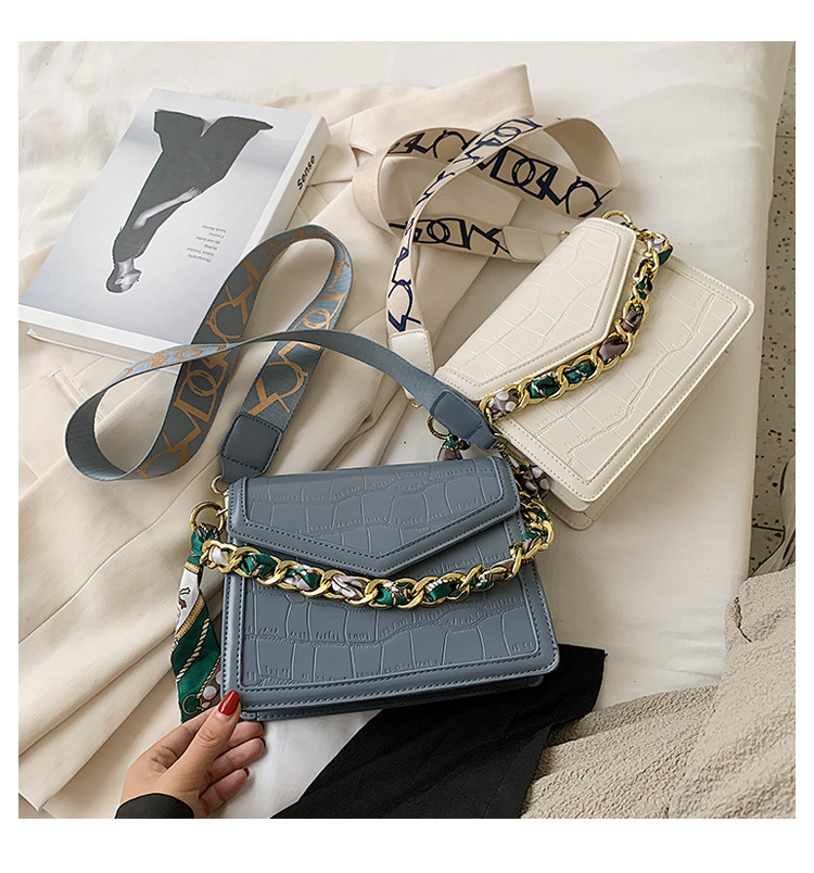 All-match Handbags Popular New Fashion Shoulder Texture Messenger Square Bag Wholesale display picture 11