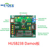 Barrel-shaped connector to USB-C connecter special chip Husb238 DEMO board