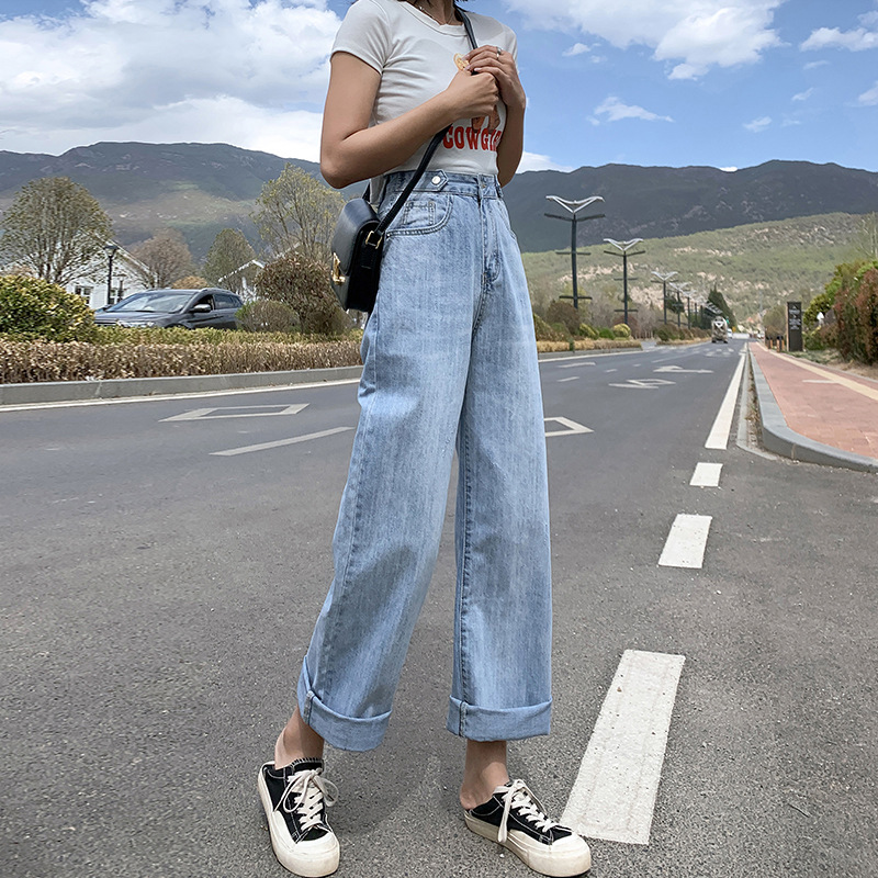 Pantalon léger femme en coton - Ref 3430253 Image 3