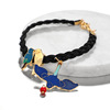 Fashionable universal blue pendant, ankle bracelet