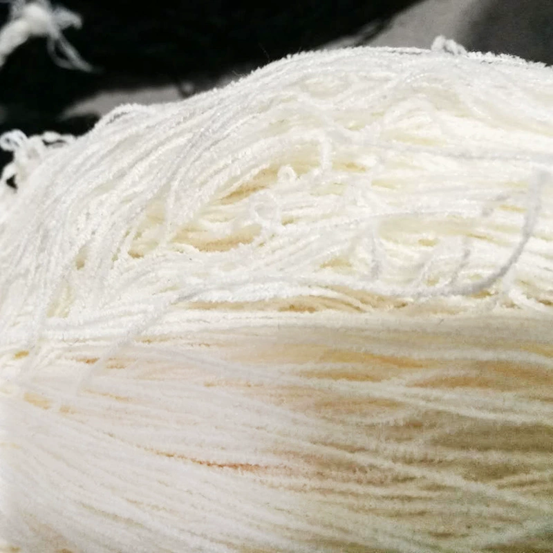 DIY вязанная нить, чистый хлопок, вся резина нитрил, вся вискоза, весь полиэстер, различные спецификации, пряжа из фетра