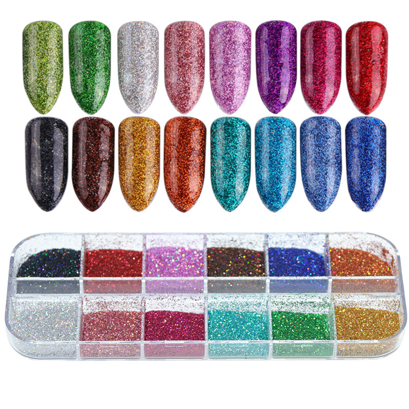 Fashion Geometric Sequin Nail Decoration Accessories 1 Piece display picture 1