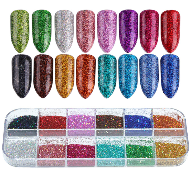 35g Weight Fashion Geometric Sequin Nail Decoration Accessories 1 Piece