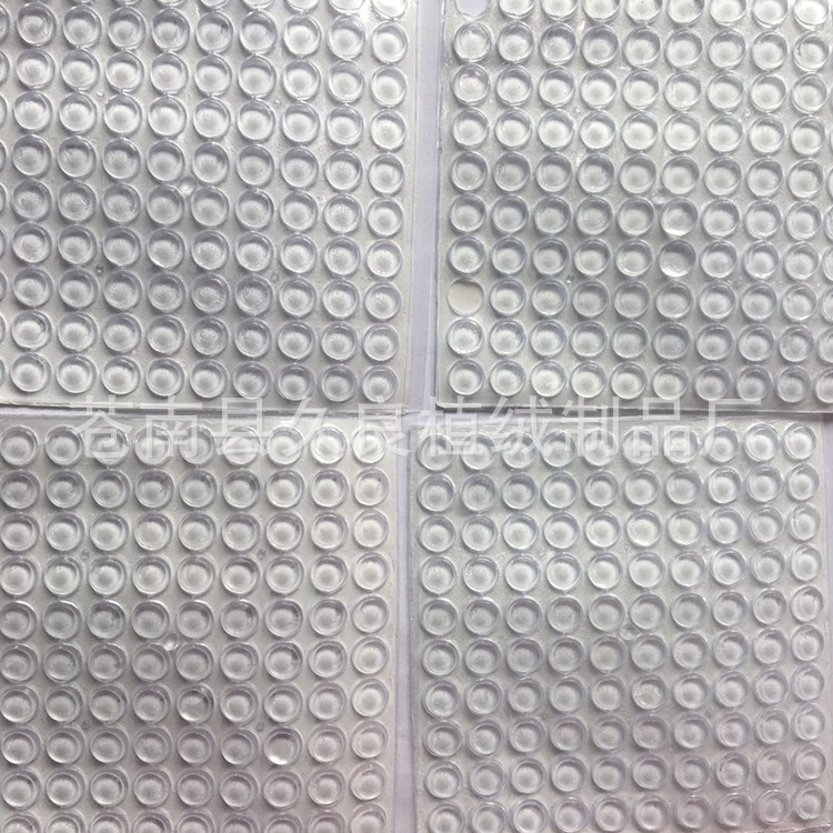 厂家生产透明自粘防滑防震脚垫 透明硅胶垫 规格多 胶性强的功能