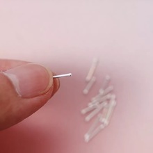 S925银耳棒 素银耳棍 女生耳骨钉 小耳钉 潮男耳钉