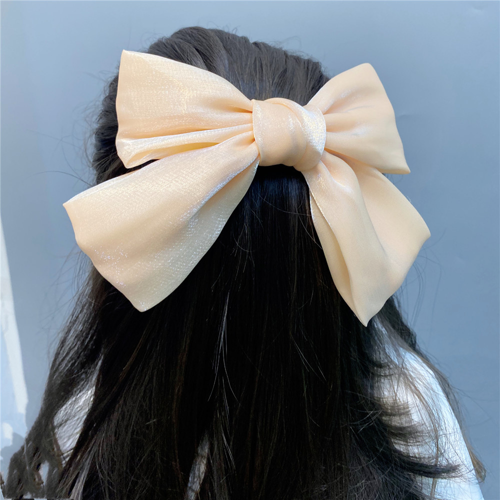 Organza Bow Sweet Hairpin display picture 32