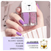 Nail polish, set, transparent nail sequins for manicure, new collection, quick dry, no lamp dry, long-term effect