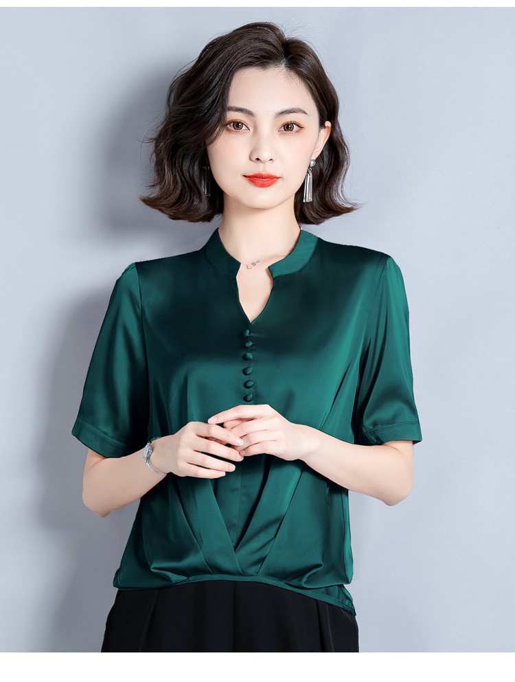 Chemisier en Mousseline de soie - Ref 3429309 Image 36