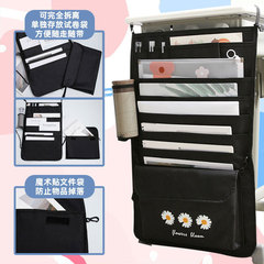 High School Student 8-Layer Detachable A4 Desk Organizer Desk Storage Bag Book Hanger Student Large Capacity Book Bag