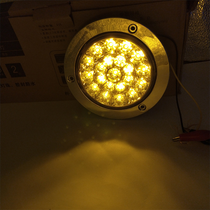 Luz trasera universal aplicable camión luz trasera camión luz lateral universal remolque camión luz trasera