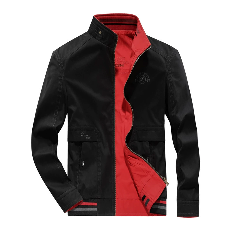 Мужская весна и осень, новая Яркая Цветная куртка, Мужская Повседневная Свободная куртка среднего возраста с несколькими карманами, куртка мужская 1905 года