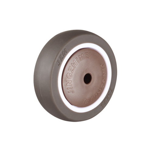 2-inch 2.5-inch 3-inch 4-inch JINGZHIMEI single-wheeled TPR rubber wheel ab wheel single wheel bearing wheel