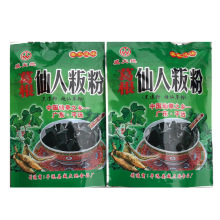 威大地黑凉粉仙人粄粉烧仙草粉草粿粉冻仙草珍珠奶茶店烧仙草原料