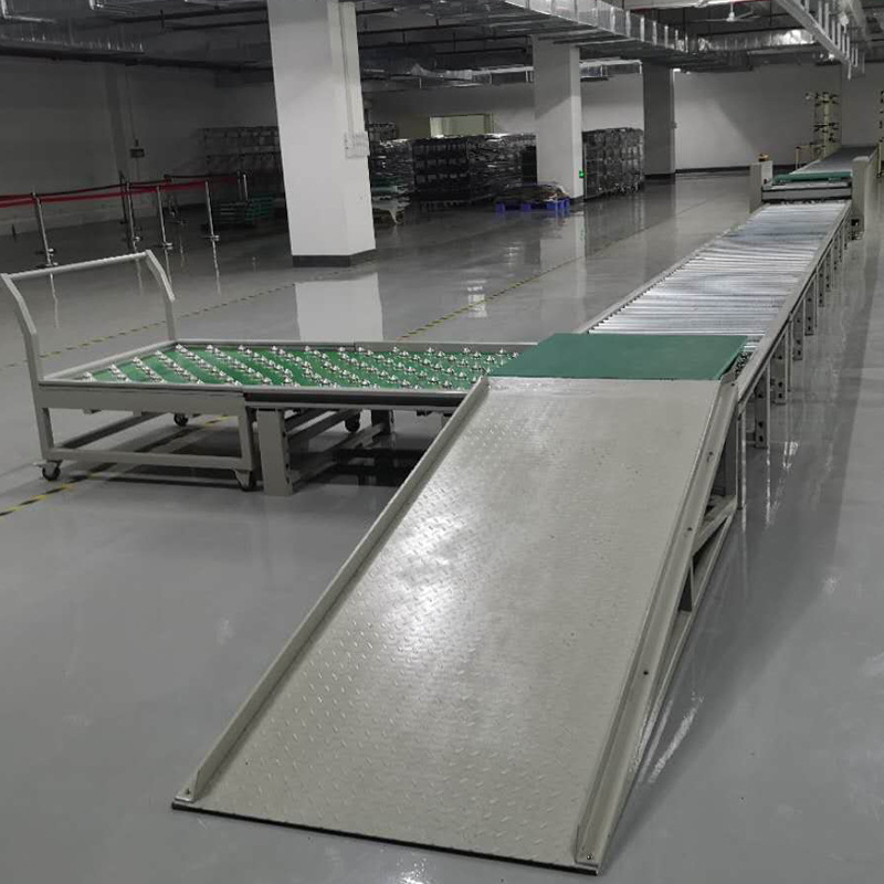 深圳自动化 设备厂家制作手动推送产品组装不锈钢滚筒输送线设备