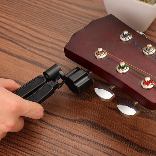 Guitar String Changing Tool with Winding Tool, Tuning Tool, and Nail Puller - Set for Acoustic Guitar