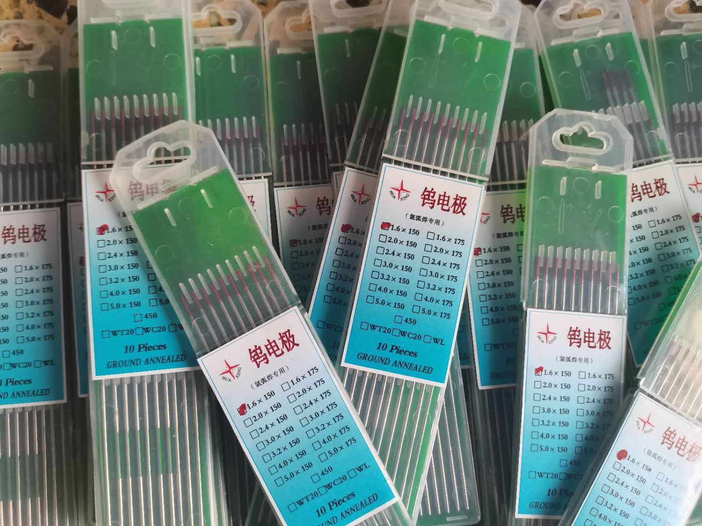 WC20/WT20 钍钨电极钨棒钨针钨电极 1.6/2.02.4*175mm