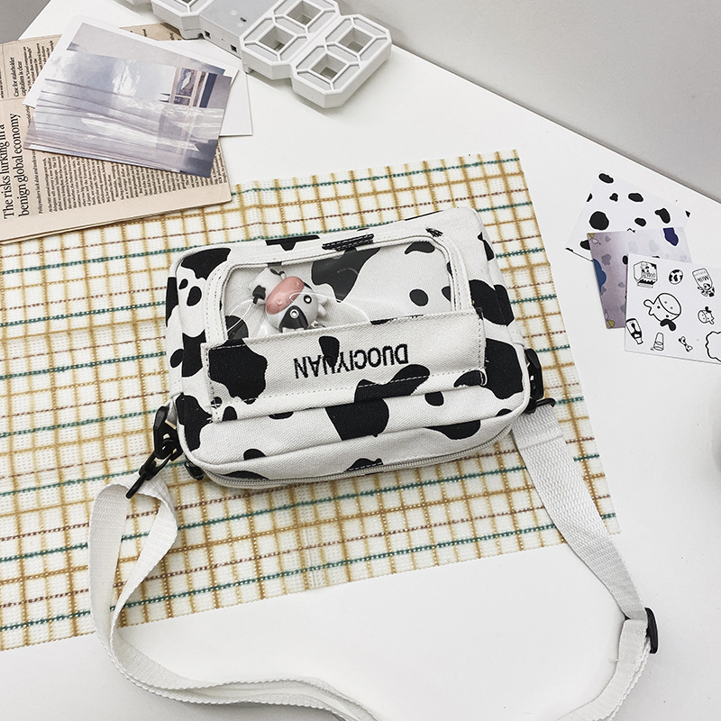 Moda Coreana Nueva Creativa Linda Muñeca Transparente Bolsa De Mensajero Bolsa De Lona Suave Al Por Mayor display picture 53