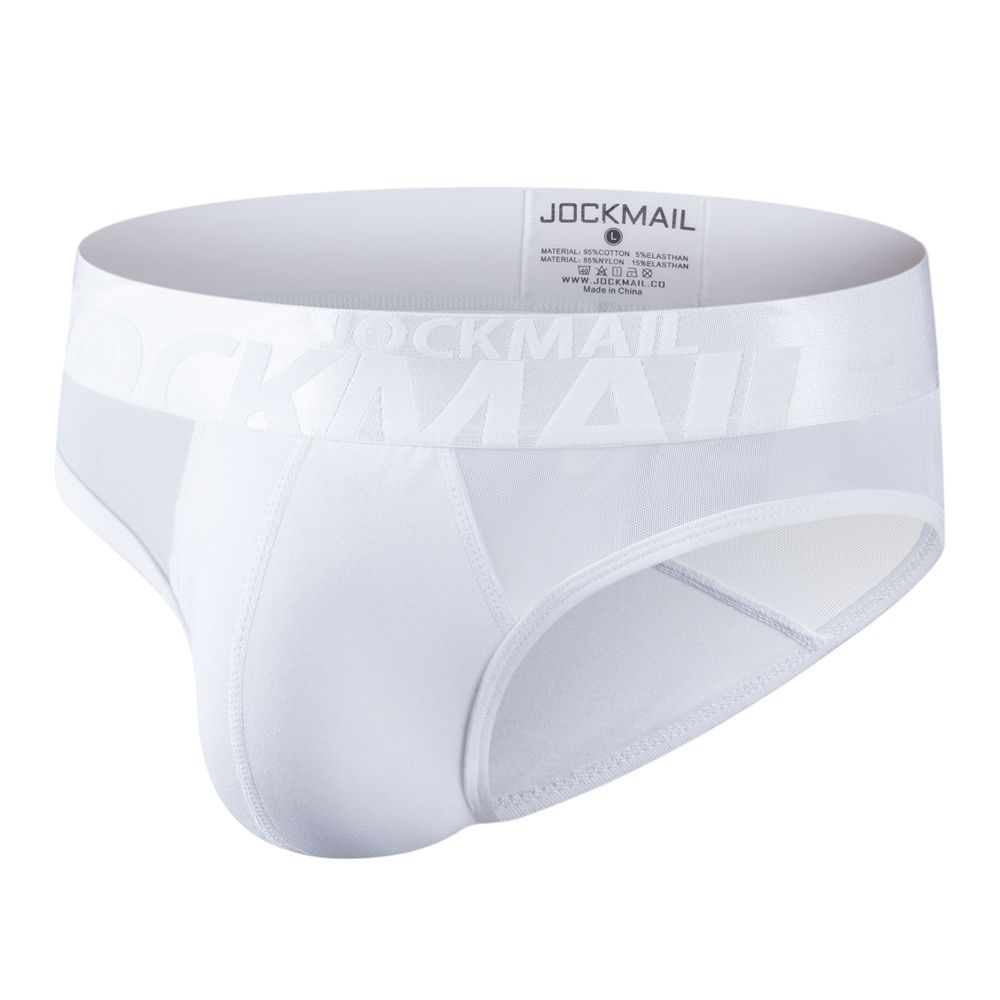 JOCKMAIL ropa interior de hombre triángulo ropa interior de algodón puro absorbente de sudor ropa interior de comercio exterior 375377