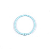 DIY jewelry card ring 30mm iron paint color opening card ring wagon bag iron wire circular live pages