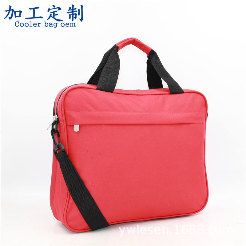 Advertising laptop bag laptop shoulder exhibition bag factory processing large capacity computer gift storage bag