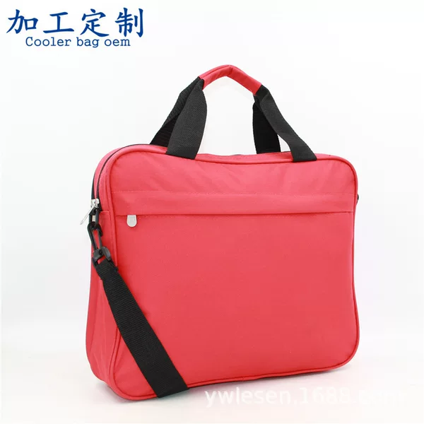Advertising laptop bag laptop shoulder exhibition bag factory processing large capacity computer gift storage bag