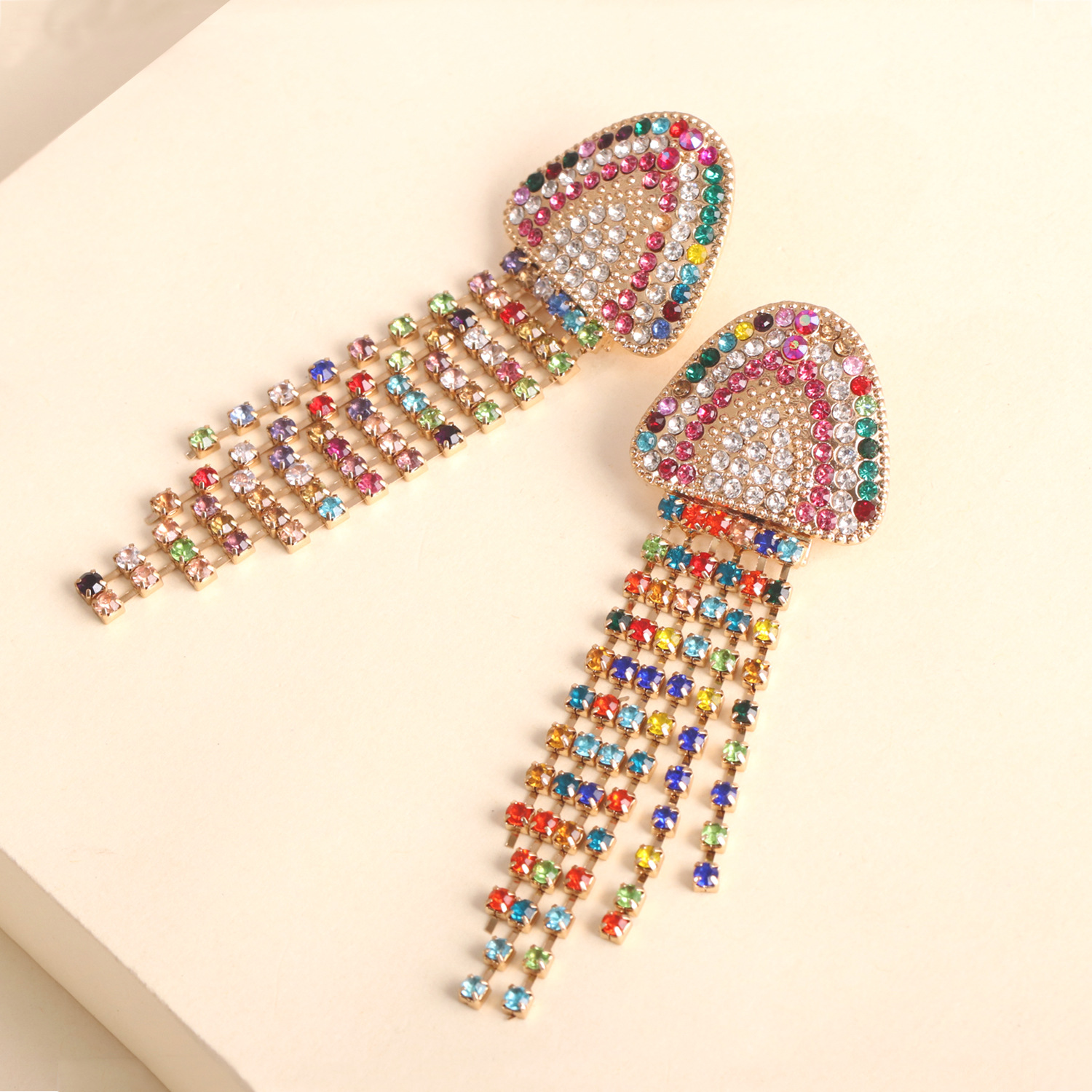 Hot Sale New Creative Jellyfish Tassel Earrings Jewelry Wholesale Nihaojewelry display picture 5