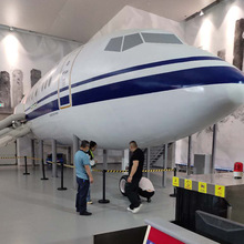 源工厂专业铁艺大型波音737客机模型铁艺客机教学模拟舱教学模拟