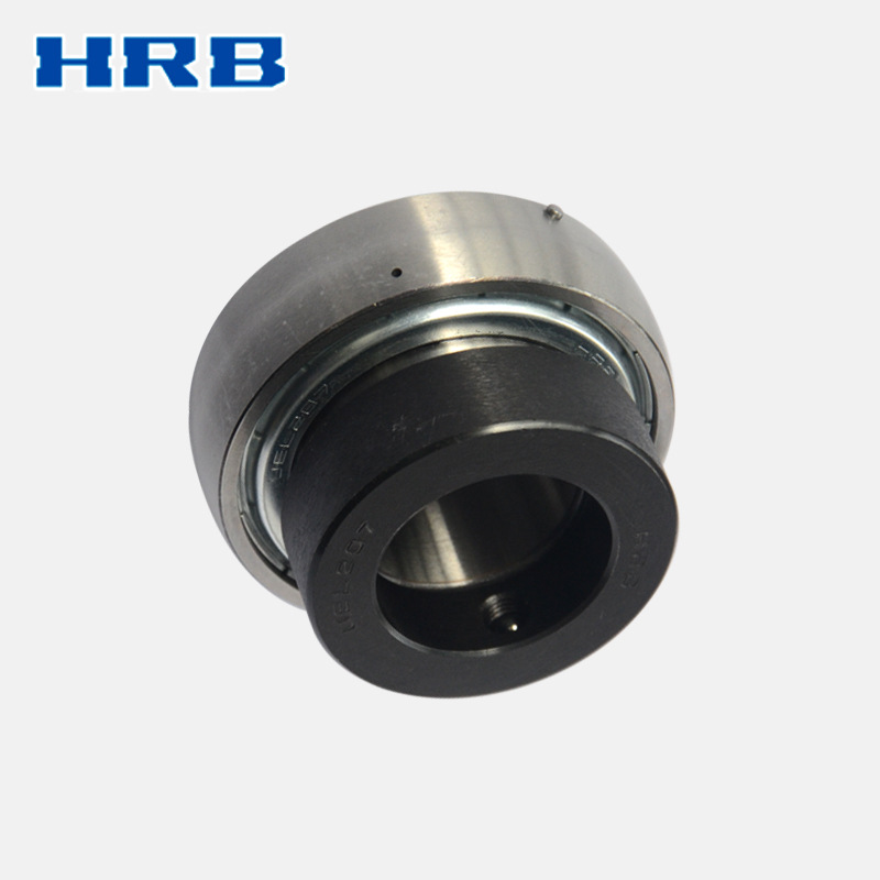 HRB UEL207 NA 207 390507 哈尔滨外球面带偏心紧固套轴承收割机