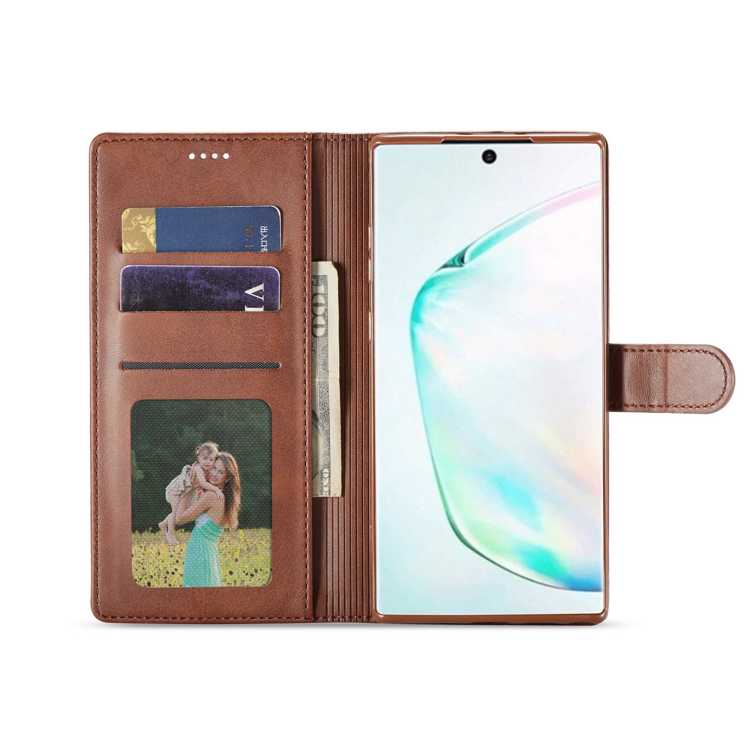 Compatible With Samsung Ultra S23 Plus Phone Note20 Protective S22 Flip Leather Case_voghion.com