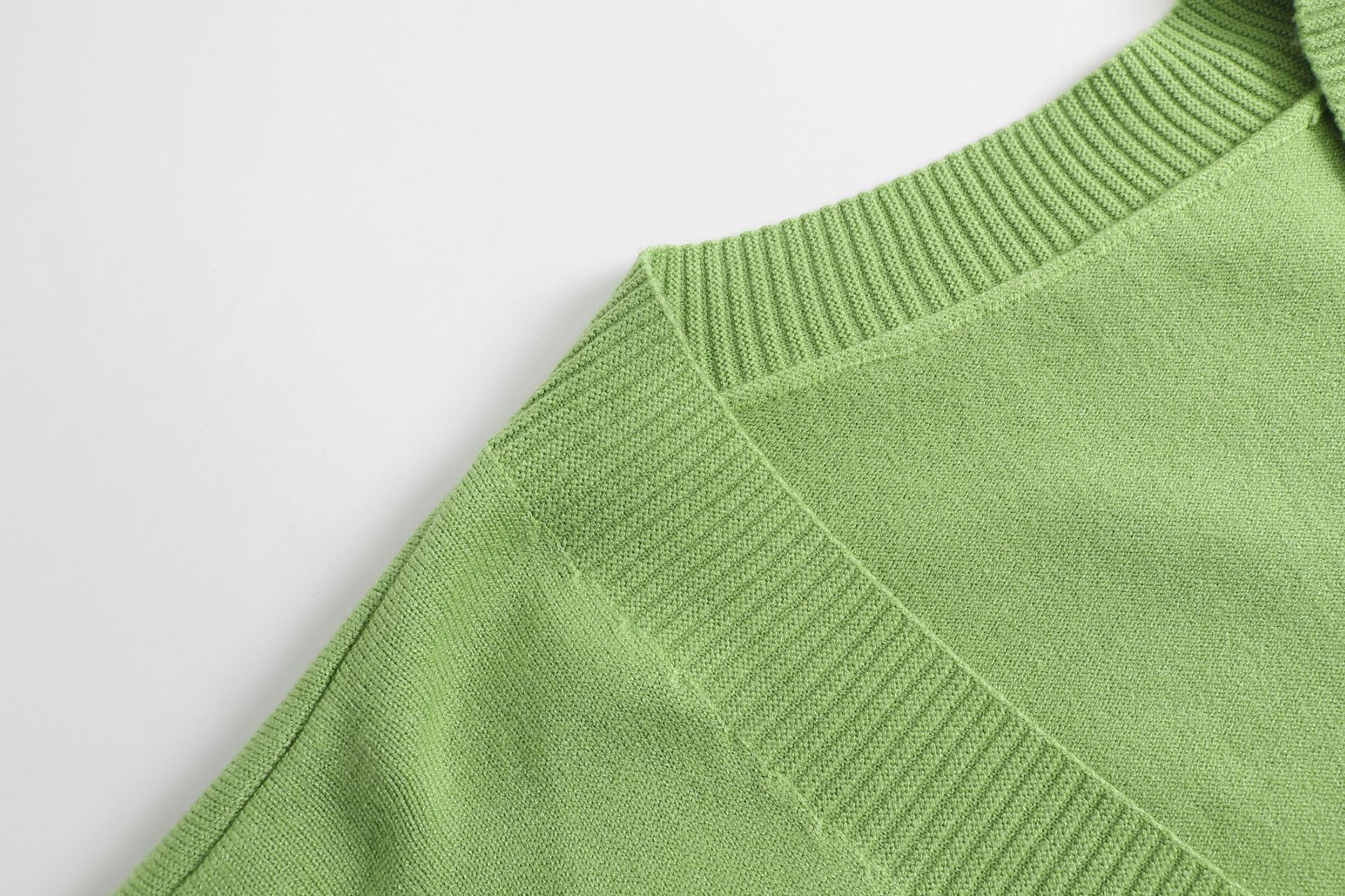 GraceChic Damenpullover Herbst/Winter 2020, lockerer, lässiger Strickpullover mit V-Ausschnitt und langen Ärmeln, Übergröße, auf Lager_voghion.com