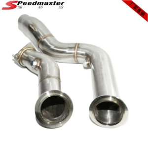 3 " paslanmayan polad qazma borusu BM15-20M3 Sedan 4D F80 M4 F82 F83 S55 L6 3.0T