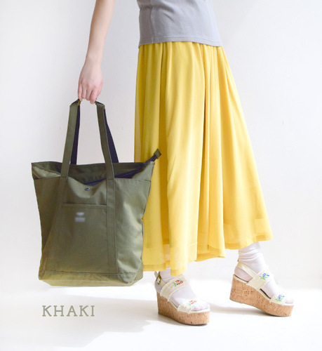 Shopping bag, Lotte dual-shoulder bag, women's crossbody bag, large capacity nylon, Japanese and Korean lightweight, women's crossbody bag