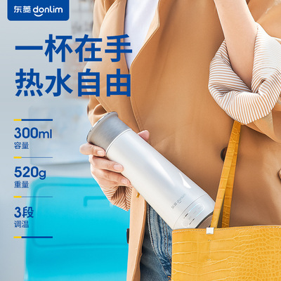 household portable electrothermal Kettle intelligence heat preservation small-scale Mini travel heating Cup boiling water goods in stock