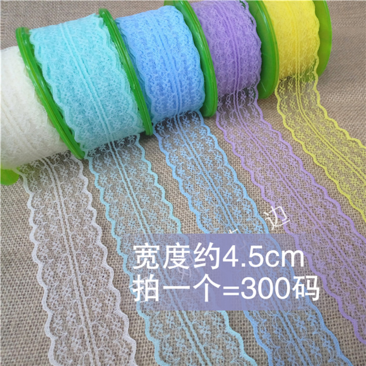 厂家批发蕾丝花边无弹米字丝带鲜花包装饰品女装辅料现货30色133