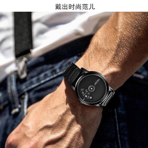 Langlish/LLS Waterproof Men's Watch Male Student Korean Style Trendy Versatile Steel Couple Automatic Non-Mechanical Watch