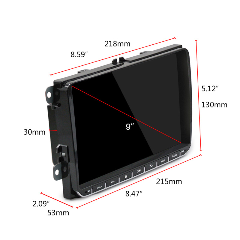 Cross-border goods suitable for 9-inch general car DVD players, universal car Android GPS navigation devices