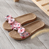 Slippers, footwear indoor, non-slip cute slide with bow