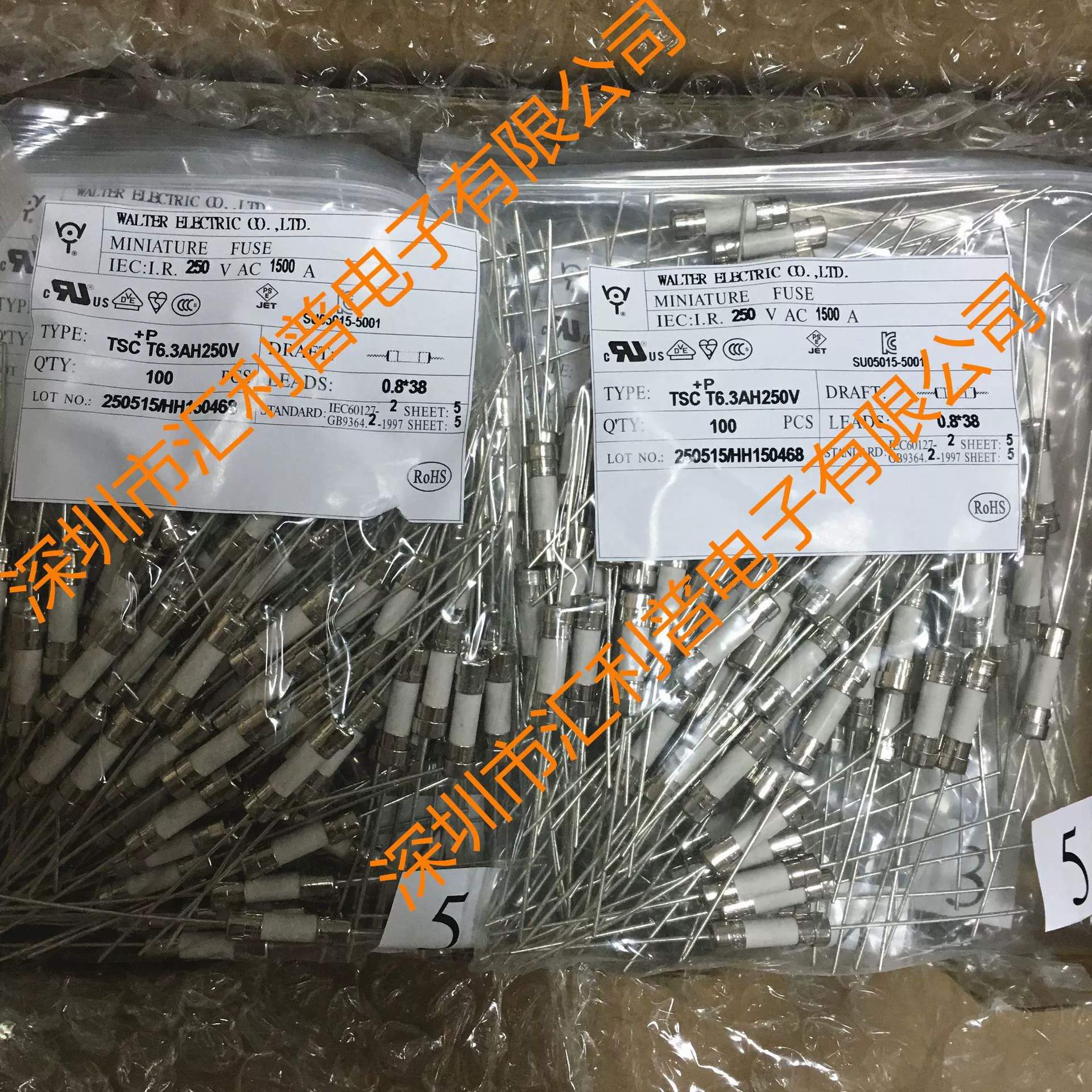 Хватной безопасности, стеклянная трубка, 6A, 125V, 250, 250V, 2x, x20, 20мм