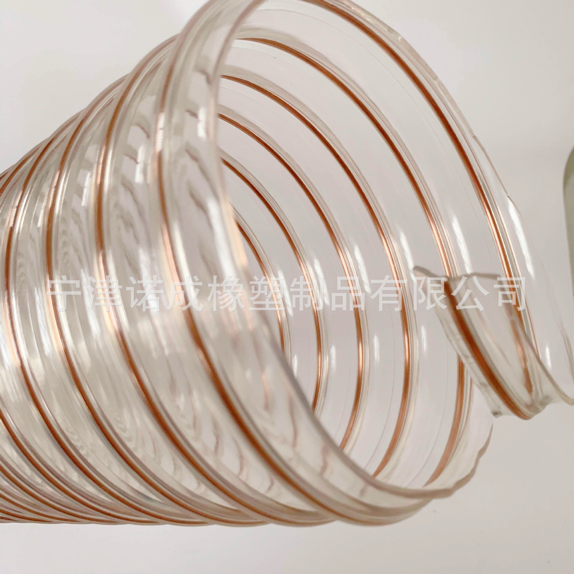 东北吸灰适用透明钢丝吸尘软管200*0.9大口径风机耐磨通风管